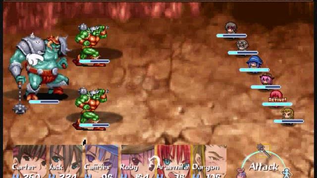 RPG Maker VX-ATB Spin Command Test Battle смотреть онлайн