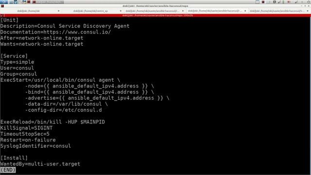 Ansible - 2.5 Mise en place de templates (haproxy et consul) смотреть онлайн