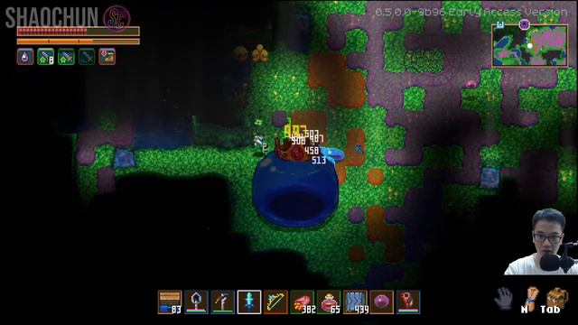 CORE KEEPER! FOUND KING GIANT SLIME TERRARIA COLLABORATION! смотреть онлайн