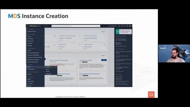 Running Drupal with Oracle MySQL Database Service смотреть онлайн