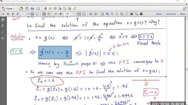Ch2 Part 1_2 Fixed Point Iteration смотреть онлайн