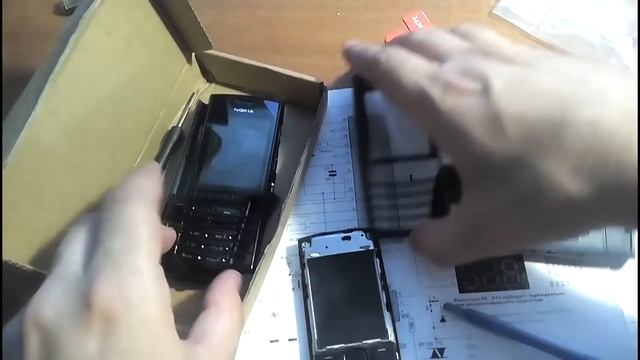 Обновляем корпус Nokia X2-02 смотреть онлайн