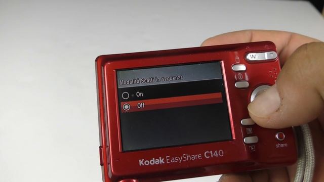 Kodak Easy Share C140 Tutorial E Test
