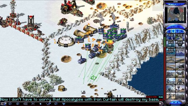 [RA2:YR Mental Omega 3.3.4] Red Alert 1 Remake: Allied Mission 13- Iron Curtain смотреть онлайн