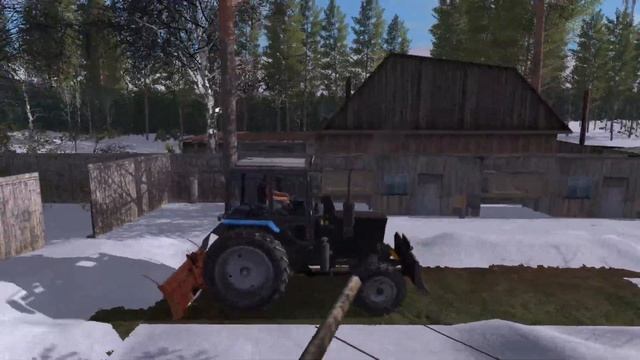 [РП] ПОМОГ ДЕДУШКЕ ПРИВЕЗТИ ДРОВ И ПОЧИСТИТЬ ДВОР ОТ СНЕГА! смотреть онлайн