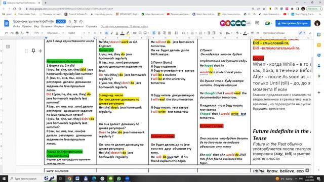 Теория Past Simple (Past Indefinite) смотреть онлайн