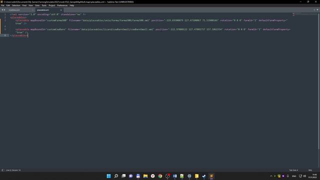 Часть 1 | Прописка стандартных объектов | Farming Simulator 22 смотреть онлайн