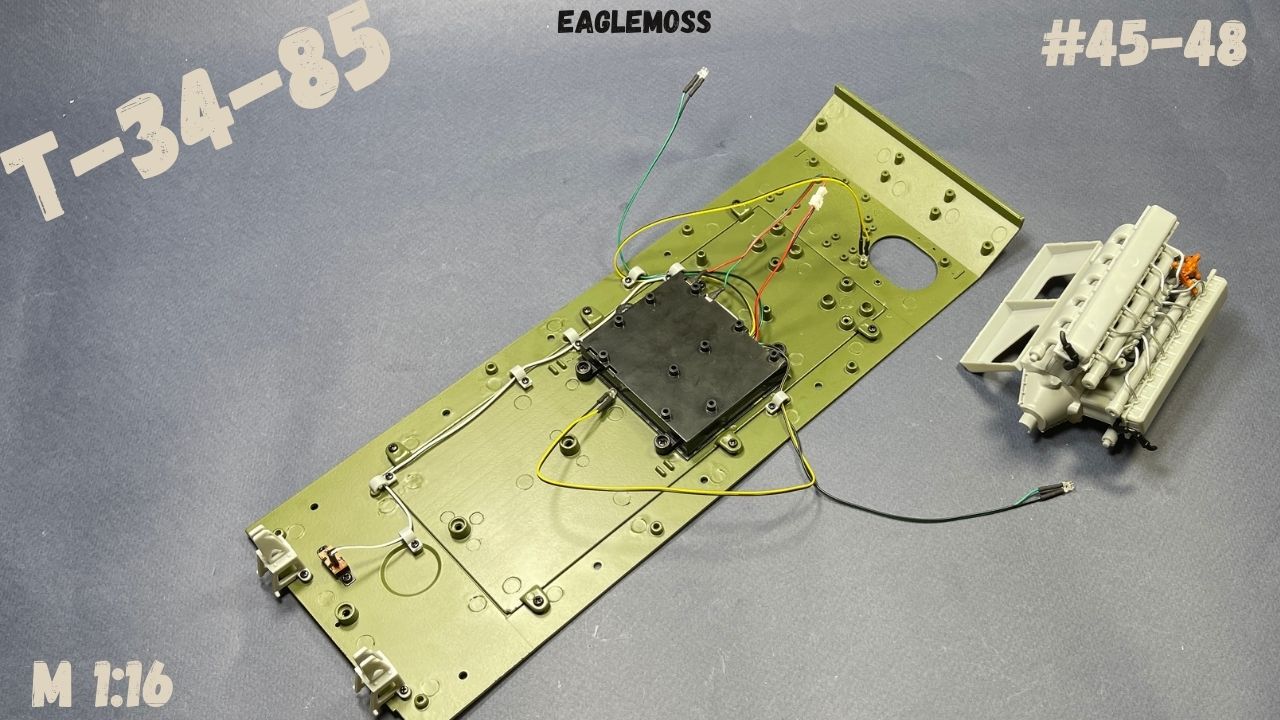 Сборка Танка Т-34-85 / Номера 45-48 / Eaglemoss