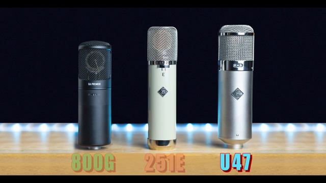 800G | Ela M 251E | U47 Which mic is for you!? смотреть онлайн