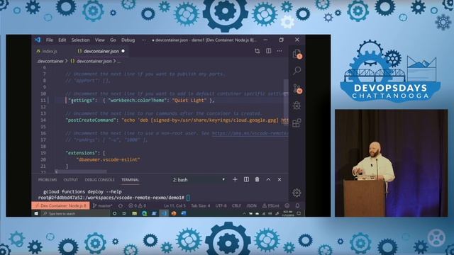 Think inside the box. Developing inside a container - Michael Jolley смотреть онлайн