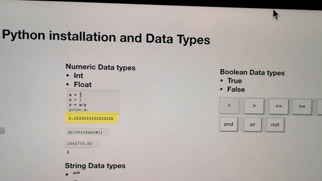 Python programming language installation and basic data types смотреть онлайн