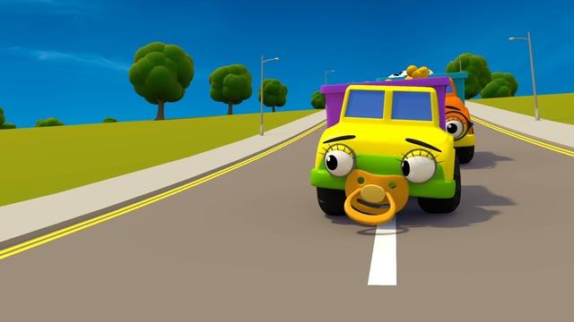 5 Little Dumper Trucks | Nursery Rhymes & Kids Songs | Gecko's Garage | Truck Songs For Children смотреть онлайн