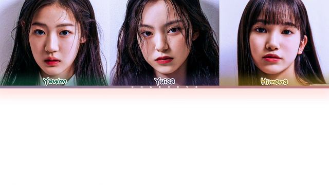 [R U Next?] YEWON, YUISA, HINEMA WHEN I MOVE (original: KARA) Lyrics (Color Coded Lyrics)
