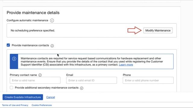 Provision Exadata Cloud@Customer Infrastructure смотреть онлайн