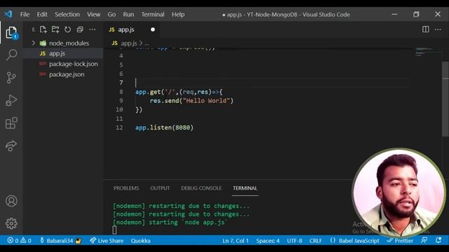 The Best Node JS Tutorial for Beginners - Create Database in MongoDB with Node JS смотреть онлайн