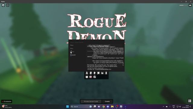 Rogue Demon Script/Hack GUI | Auto Attack, God Mode, Inf Breathing, No Stun And More!! ROBLOX смотреть онлайн