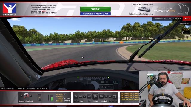 Porsche Cup Track Guide @ Hungaroring | iRacing | 992 смотреть онлайн