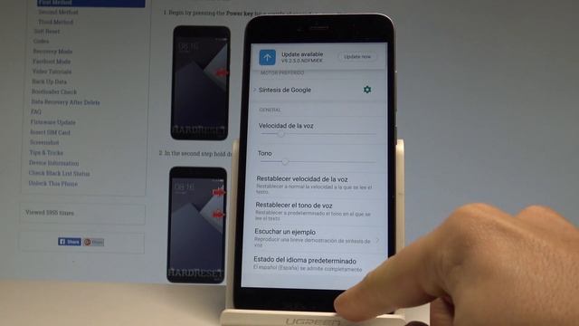 How to Change Language on XIAOMI Redmi Note 5A - Language Settings |HardReset.Info смотреть онлайн