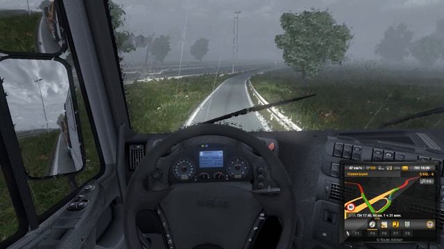 Играем в Euro Truck Simulator 2. #1 смотреть онлайн
