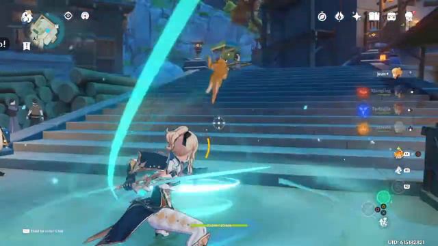 Genshin impact: Jean gale wind vs...a cat?! смотреть онлайн