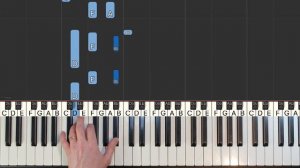 Coldplay - The Scientist - Piano Tutorial [Sheet Music]