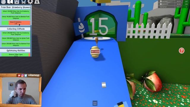 БЕСПЛАТНЫЕ ПРОМО КОДЫ В РОБЛОКС СИМУЛЯТОР ПЧЕЛОВОВДА - ROBLOX BEE SWARM SIMULATOR(free promo codes) смотреть онлайн