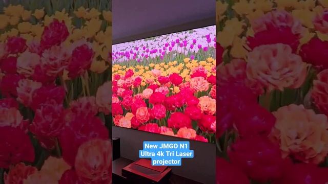 New JMGO N1 Ultra 4k Tri Laser Projector First Look