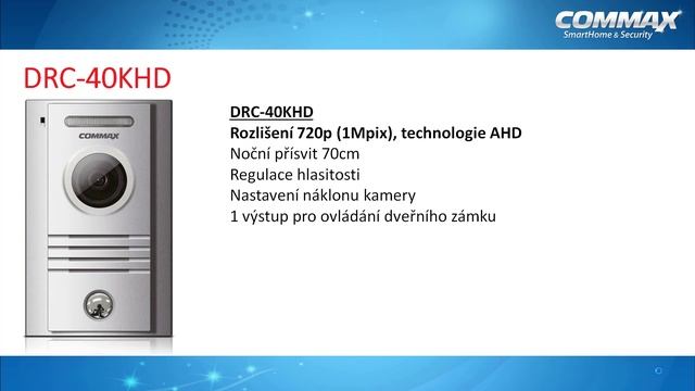 CDV-704MA, COMMAX AHD SYSTEM