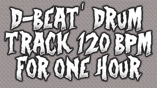 D BEAT DRUM TRACK - 120BPM - ONE HOUR! смотреть онлайн