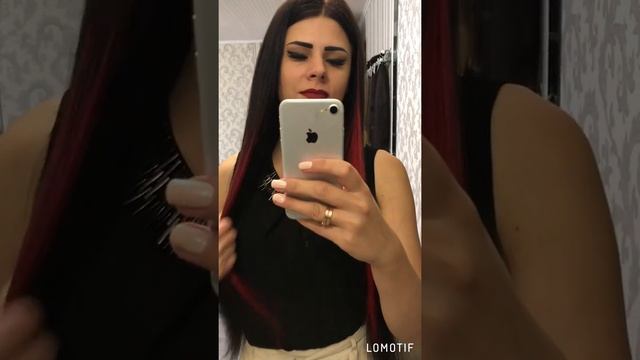 Накладные цветные Пряди. Хит лета 2018 смотреть онлайн