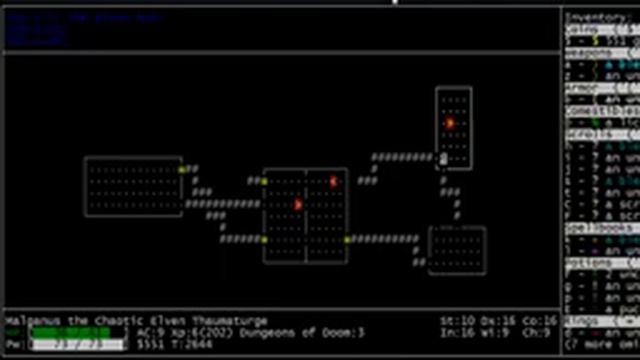 NETHACK - ВСЕ ПОПРОБУЙТЕ СЫГРАТЬ В НЕТХАК ! смотреть онлайн