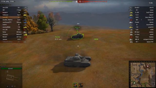 World of Tanks random matches with HailingFire ep 9 смотреть онлайн