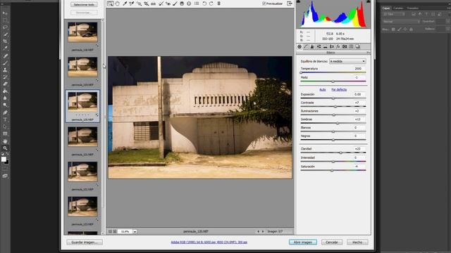 Photoshop cc - Sincronizar distintos cambios para varias fotos en Camera Raw смотреть онлайн