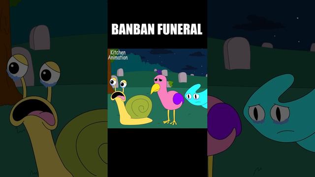 BANBAN funeral / Rainbow friends / Garten of Banban (Animation) смотреть онлайн