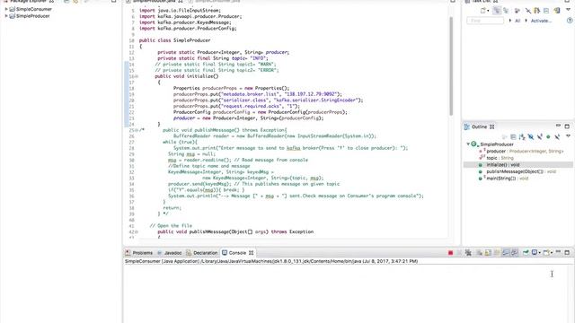Kafka - SimpleConsumer смотреть онлайн