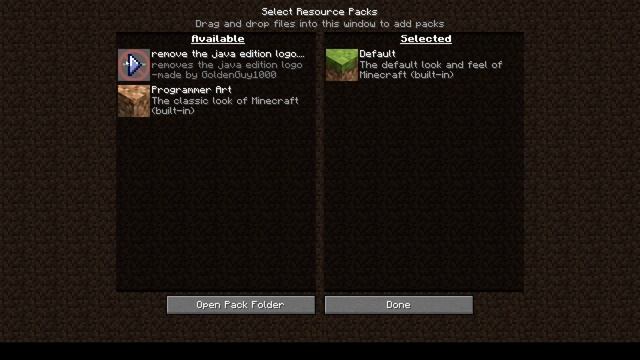 resource pack to get rid of java edition logo from minecraft title screen смотреть онлайн