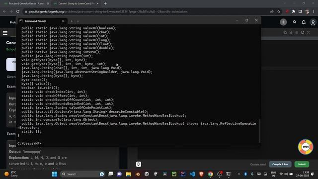 #24 Convert string to LowerCase || Geeks for Geeks Problem Solving Series in Tamil смотреть онлайн