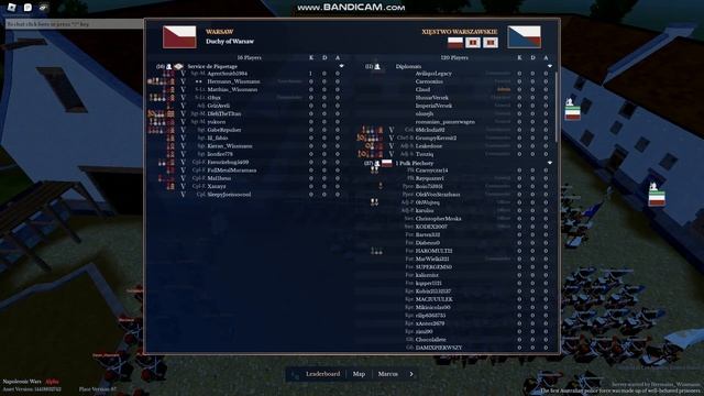 Церемония всей Варшавы с Gory. Roblox Napoleonic Wars 08.04.2023 смотреть онлайн