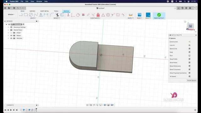 Fusion 360 | Tutorial for Beginners | Exercise 1 смотреть онлайн
