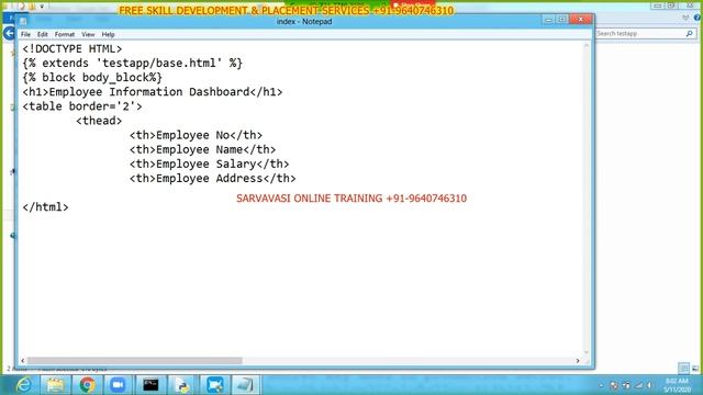Django Online Training CRUD OPERATIONS (Inserting data)-Day 24 смотреть онлайн