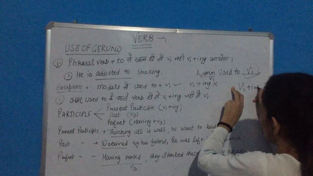 #Verb#Use of Gerund#Kinds of participle#present#past and perfect participle#English grammar смотреть онлайн
