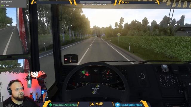Балдеем с MAN F 2000?Euro Truck Simulator 2 смотреть онлайн
