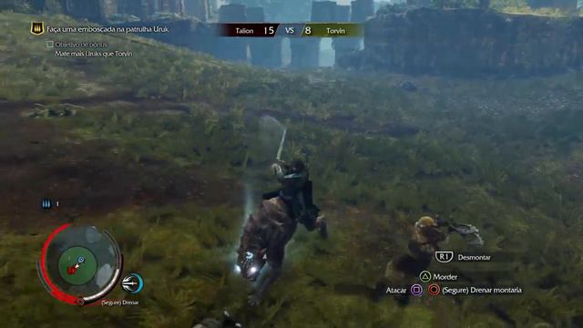 Shadow of mordor PS4 Segundo mapa смотреть онлайн