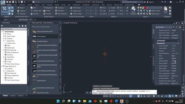 Designing a Road Using Civil 3D Part 2: Create the design profile, assembly and corridor смотреть онлайн