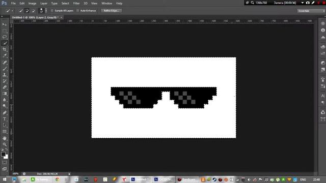 Как убрать белый слой у картинки в photshope (60FPS) смотреть онлайн