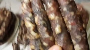 Домашняя сыровяленая колбаса по - белорусски.  Бабушкин рецепт.
