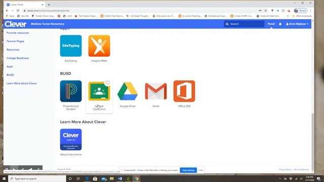 How to access Google Classroom through Clever смотреть онлайн