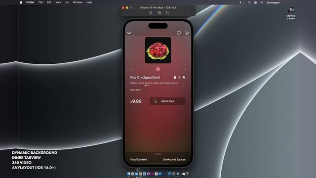SwiftUI - Bowl Shop App - GraphQL & Firebase Phone Auth - iOS 16.1 - Food & Ecommerce смотреть онлайн