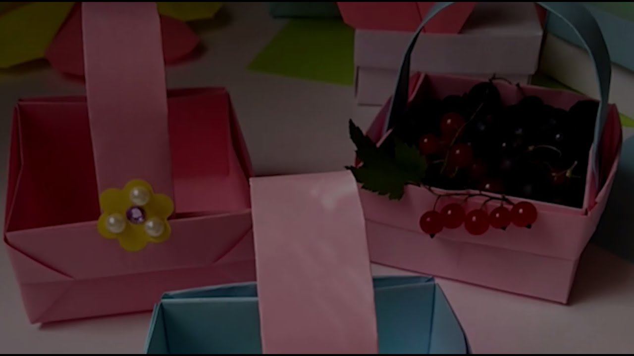 Корзиночка для мелочей своими руками. смотреть онлайн