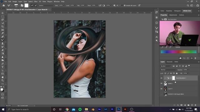 Liquid Glitch Effect - Photoshop Tutorial смотреть онлайн